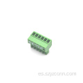 Bloques de terminales enchufables de paso de 3,5 mm hembra 6P